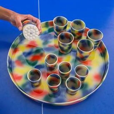 Tea and coffee accessories - Frizbee Ceramics - coll. TERRAZZO - cups - FRIZBEE CERAMICS