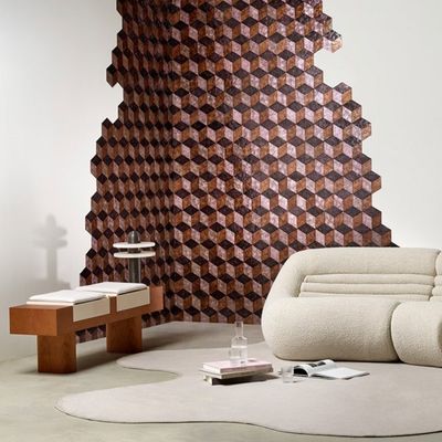 Wallpaper - Cubic wallcover - ETOFFE.COM