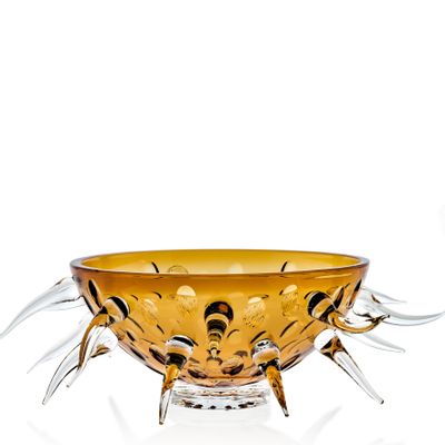 Design objects - ERINACEUS amber bowl - MARIO CIONI & C
