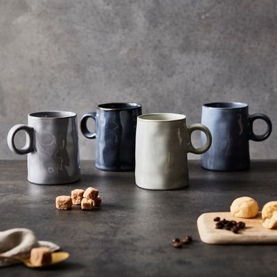 Mugs - Barbary & Oak Relic Set of 4 Mugs - RKW LTD - BARBARY & OAK