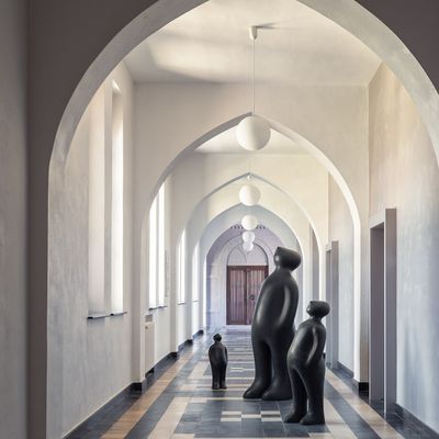 Sculptures, statuettes and miniatures - The Visitor bronze - GARDECO OBJECTS