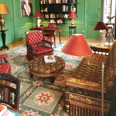Bespoke carpets - Moquettes classique sur mesure vertes - CODIMAT COLLECTION