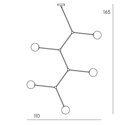 Hanging lights - Mercury II suspension - GOBOLIGHTS