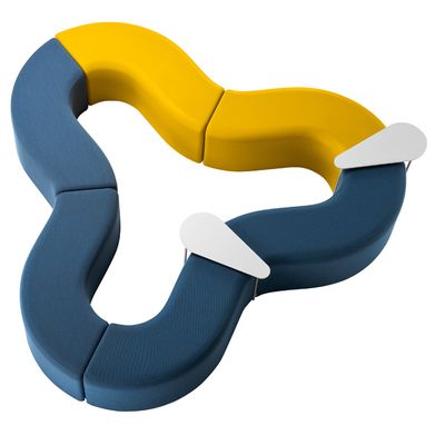 Banquettes pour collectivités - Banquette Churros SX - CHAIRS & MORE