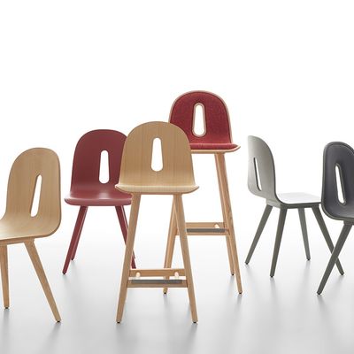 Tabourets pour collectivités - Tabouret Gotham Woody SG-65 - CHAIRS & MORE