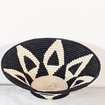 Other wall decoration - Alicia white and ivory basket - MALKIA HOME