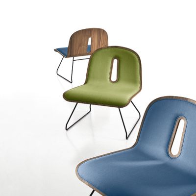 Fauteuils pour collectivités - Lounge Gotham Woody  - CHAIRS & MORE