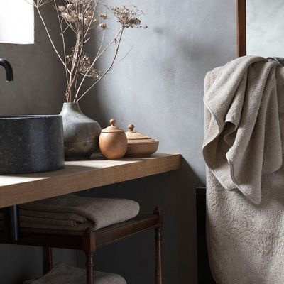 Bath towels - Terry towel and washcloth - AIGREDOUX