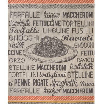 Tea towel - Pasta dishes - Jacquard tea towel - COUCKE