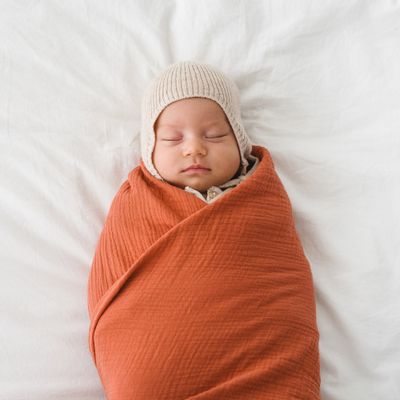 Gifts - Organic cotton muslin swaddle - APUNT BARCELONA