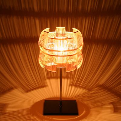 Chambres d'hôtels - SEN - Lampe de bureau en bambou - METROCS