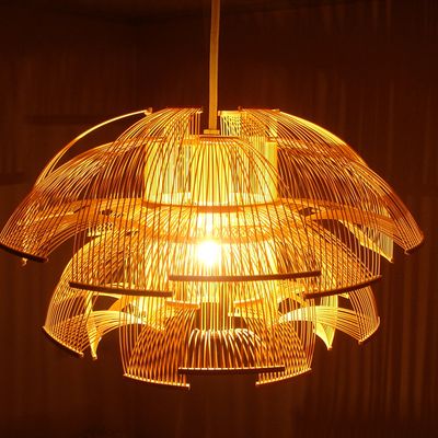 Chambres d'hôtels - HOKORE - Lampe suspendue en bambou - METROCS