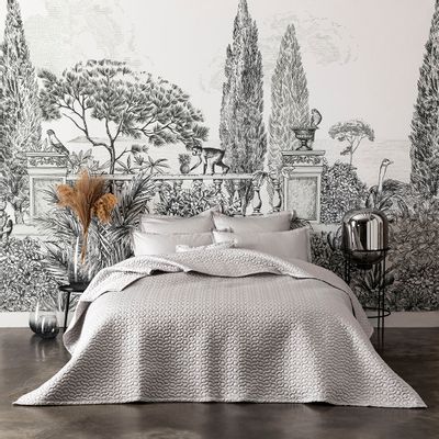 Throw blankets - Silver Poetry - Bedspread - ALEXANDRE TURPAULT