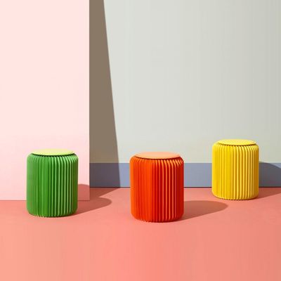 Tabourets pour collectivités - Tabouret pliable 42 cm Couleurs POP - STOOLY