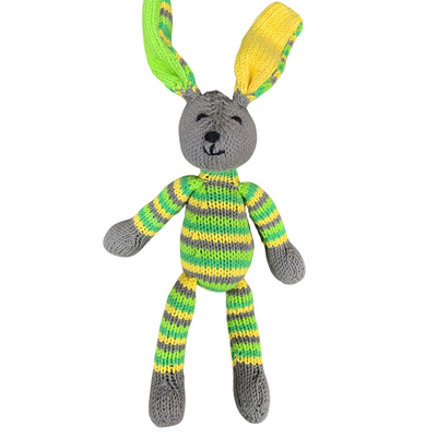 Soft toy - Rainbow Rabbit, Cotton - KENANA KNITTERS LTD.