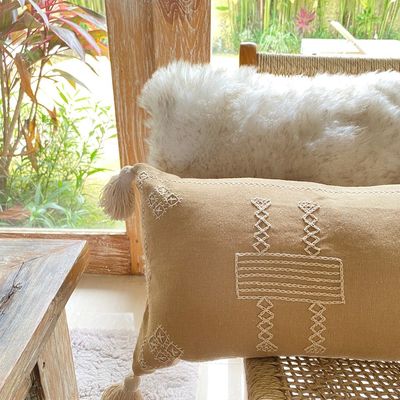 Coussins - Housse de coussin lombaire extra longue Paris - MY BALI LIVING