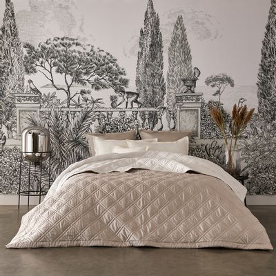 Throw blankets - Merveille Gazelle/Ermine - Bedspread - ALEXANDRE TURPAULT
