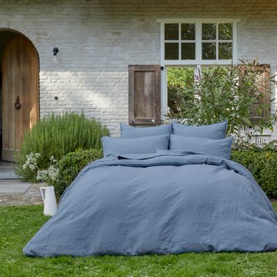 Bed linens - Nouvelle Vague Bleu Cascade - Duvet Set - ALEXANDRE TURPAULT