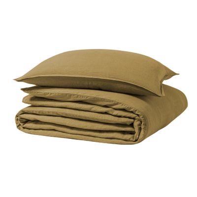 Linge de lit - Nouvelle Vague Jaune Sienne - Parure de lit - ALEXANDRE TURPAULT