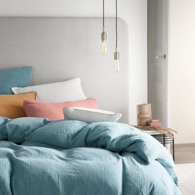 Linge de lit - Double gaze de coton Tendresse Alpin - Parure de lit - ESSIX