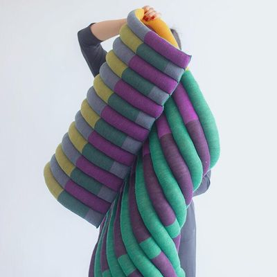 Throw blankets - amgs studio - Knotting Knitting - blanket - BELGIUM IS DESIGN