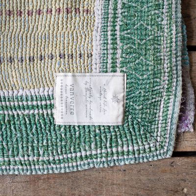 Other caperts - Kantha Sari throws vintage - VAN VERRE