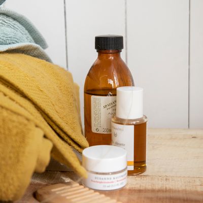 Bath towels - Aqua Safran - Towel, Glove, Bathrobe and Bath Mat - ESSIX