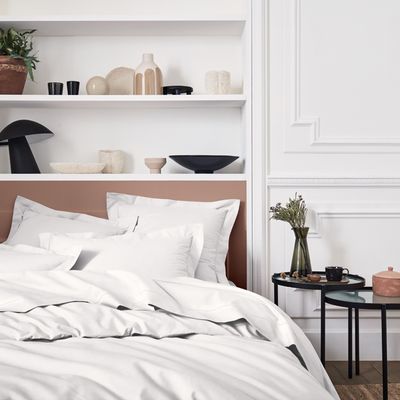 Bed linens - Percale de coton Royal line Meringue - Duvet set - ESSIX