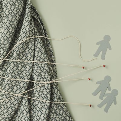 Linge de lit - Mirage Gulli'Vert - Couvre-lit et housse de coussin - ESSIX