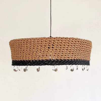 Suspensions - Suspensions RETRO, RECOLETA et lampe CARDON. Faites main en France - MONA PIGLIACAMPO . ATELIER SOL DE MAYO