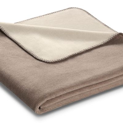 Throw blankets - Plaid Melange Doubleface - BIEDERLACK