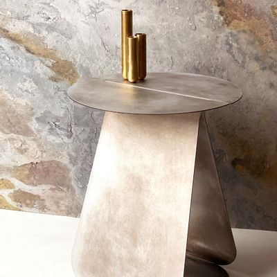 Office design and planning - Round side table YOUMY - Foggy - MADEMOISELLE JO