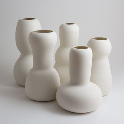 Vases - Vase with curves - BÉRANGÈRE CÉRAMIQUES