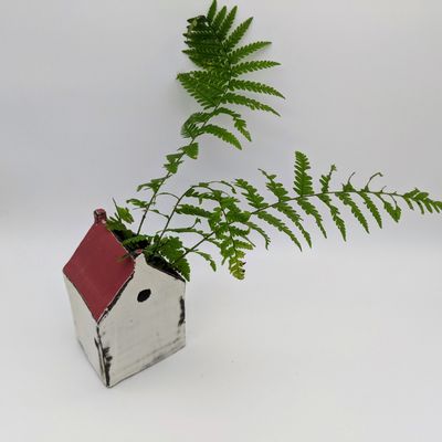 Unique pieces - Maison ouverte pour plantes ou autres petits trésors - BÉRANGÈRE CÉRAMIQUES