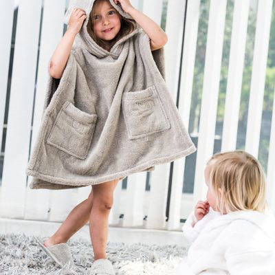 Children's bathtime - Poncho Towel for children, 2 sizes - LUIN LIVING