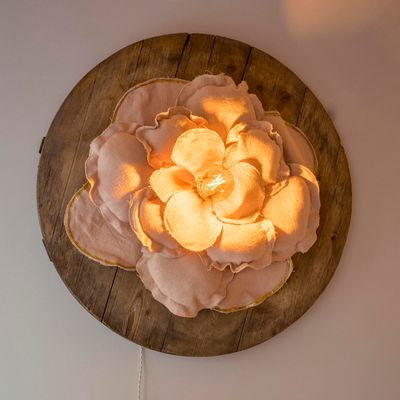Décorations florales - Luminaires Fleurs - ROSE VELOURS