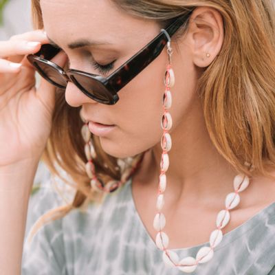 Jewelry - Seashell necklace for sunglasses - MON ANGE LOUISE