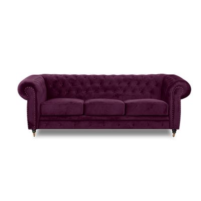 Sofas for hospitalities & contracts - Chesterfield 3s Sofa - GBF SOFA