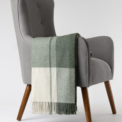 Scarves - vyB Eco Blanket Alpaca and Wool Blanket - Natural Fibers - PUEBLO