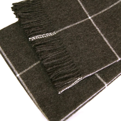 Plaids - Couvre-lit carré 100 % bébé alpaga. Fibres naturelles. Luxe et durabilité - PUEBLO