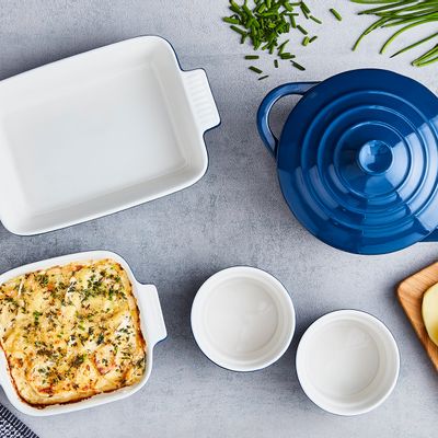 Plats et saladiers - Coffret cadeau vaisselle en céramique Barbary & Oak Foundry - RKW LTD - BARBARY & OAK