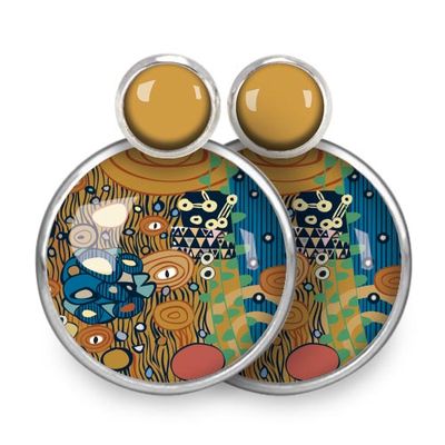 Jewelry - Nomade Puces silver Les Parisiennes Klimt - LES JOLIES D'EMILIE