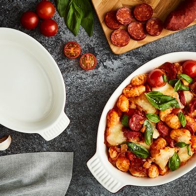 Platter and bowls - Barbary & Oak Foundry Set of 2 Oval Roasters - RKW LTD - BARBARY & OAK