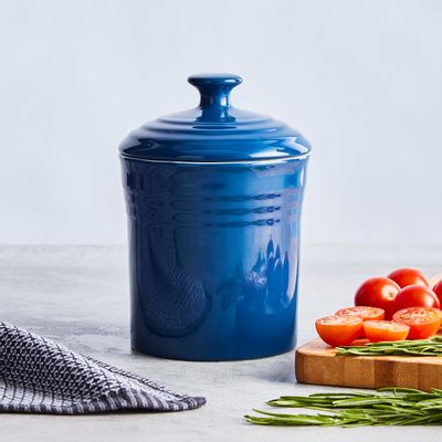 Food storage - Barbary & Oak 23cm Ceramic Storage Jar - RKW LTD - BARBARY & OAK