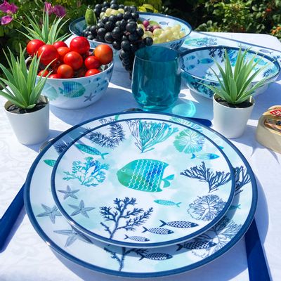 Everyday plates - Melamine plates - LES JARDINS DE LA COMTESSE