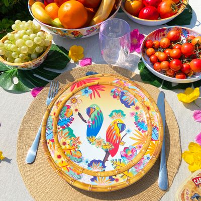Assiettes au quotidien - Assiettes mélamine - LES JARDINS DE LA COMTESSE