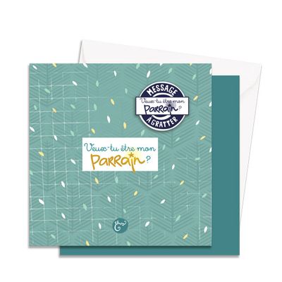 Stationery - Les Parisiennes d'Emilie FIALA scratch off message cards Confettis - LES JOLIES D'EMILIE