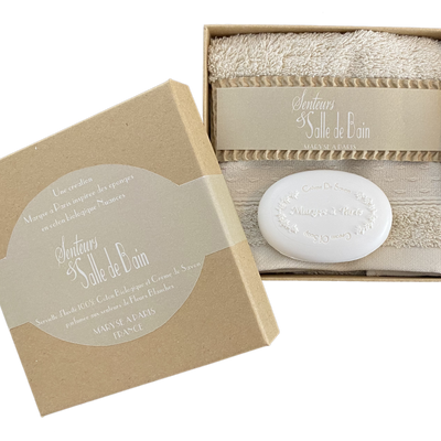 Bath towels - Senteurs et Salle de Bain - MARYSE A PARIS