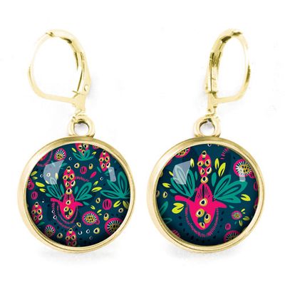 Jewelry - Sleepers earrings Rio - Gold - LES JOLIES D'EMILIE