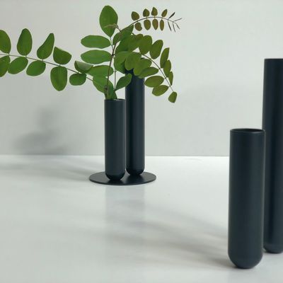 Pots de fleurs - Vase SOLIFLORE - Noir - MADEMOISELLE JO